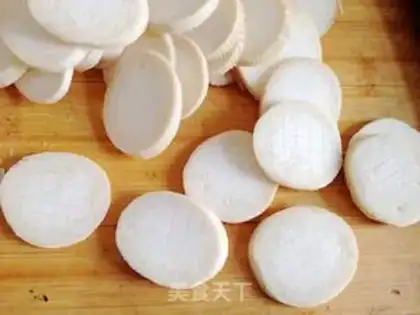 Make Apricot mushroom step 1