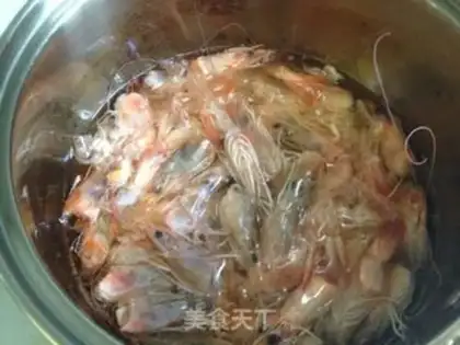 Make Shrimp oil step 1