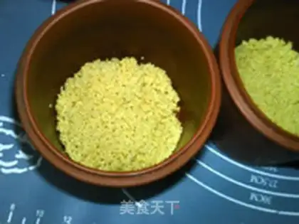 Make Pumpkin rice step 4
