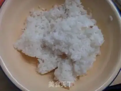 Make Frozen eggs and rice step 0