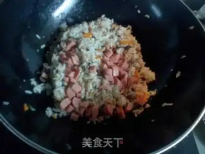Make Frozen eggs and rice step 5
