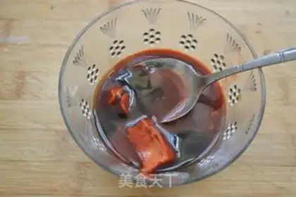 Make Red chicken wings step 1