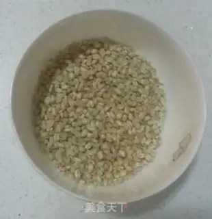 Make Green bean wheat congee step 0