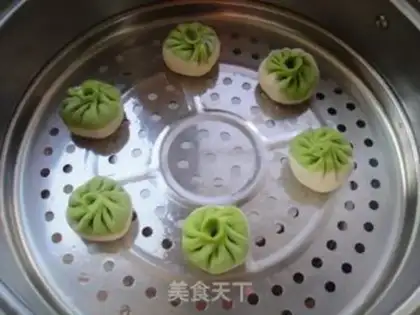 Make A little jade bun step 12