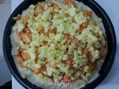 Make Chicken pizza in Orleans step 8