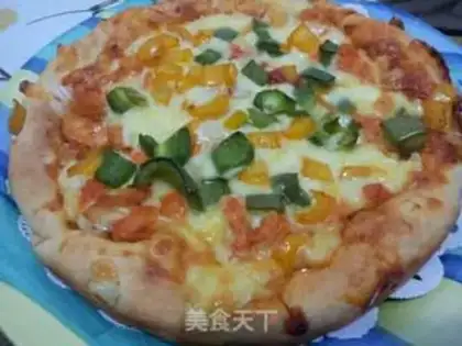 Make Chicken pizza in Orleans step 11