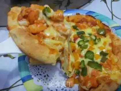 Make Chicken pizza in Orleans step 13