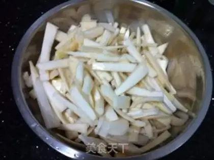 Make Sugar radish step 0