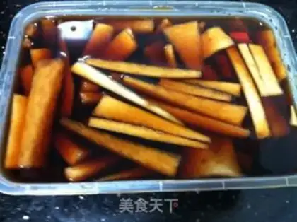 Make Sugar radish step 1