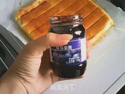 Make Blueberry roll step 11