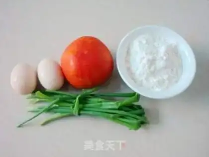 Make Tomato eggcake step 0
