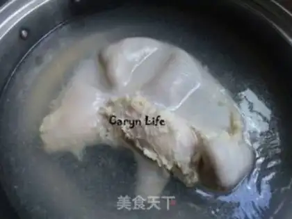 Make Piggy belly chicken step 4