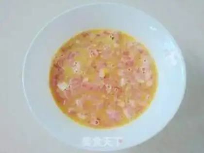 Make Tomato eggcake step 3