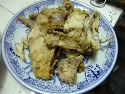 Make Piggy belly chicken step 8