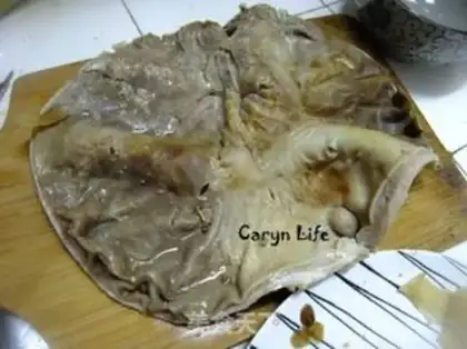 Make Piggy belly chicken step 9