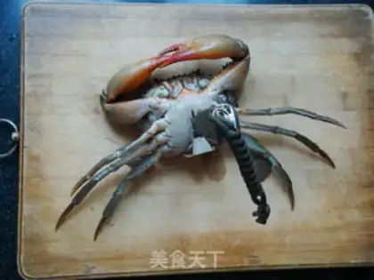 Make Crab sauce step 0