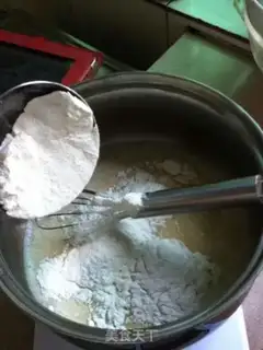 Make Milk waffles step 1