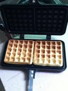 Make Milk waffles step 5