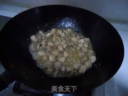 Make Black beef pellets of dragon nuts step 8