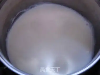 Make Coconut bread pudding step 1