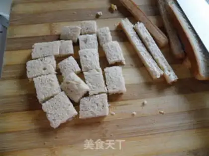 Make Coconut bread pudding step 3