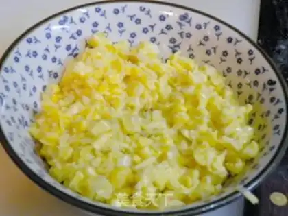 Make Shrimp corn step 1
