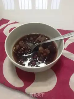 Make Black rice. Silver earpowder step 0