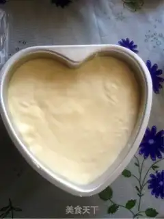 Make Heart cake step 10