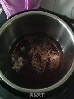 Make Black rice. Silver earpowder step 3