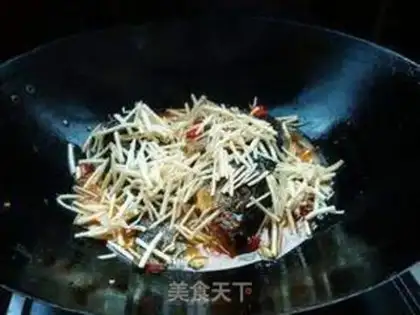Make Squirt root burns fish step 9
