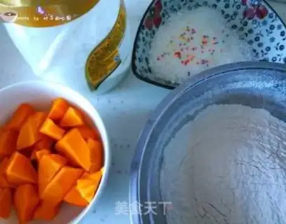Make Coconut pumpkin rice step 0