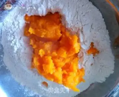 Make Coconut pumpkin rice step 3