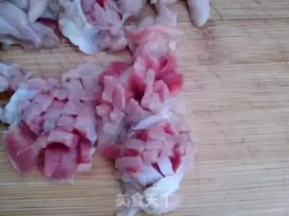 Make Pyramid chicken step 1