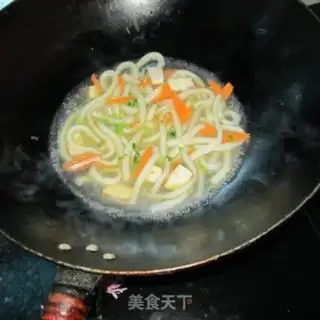 Make Tofu carrots step 5