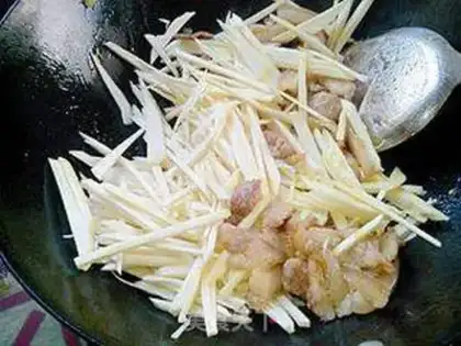 Make White fried meat step 6