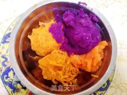 Make Colour dumplings step 6