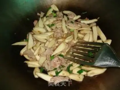 Make Soy sauce and plum meat step 0