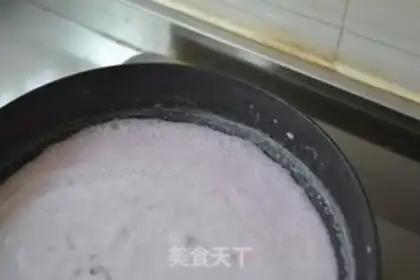 Make Purple potato ginger on milk step 8