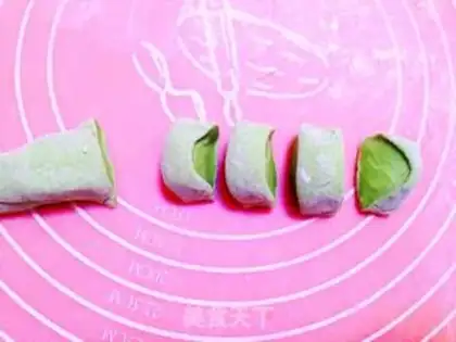 Make Colour dumplings step 7