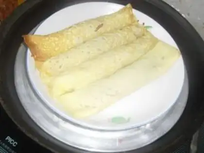 Make Egg rolls step 5