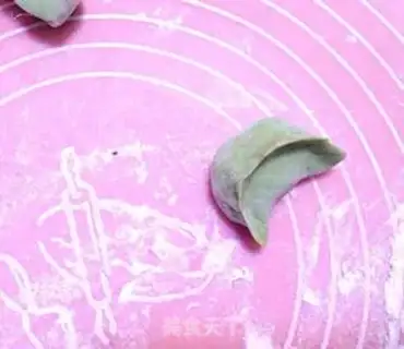 Make Colour dumplings step 9