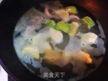 Make Colour dumplings step 10