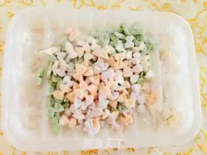 Make Chicken soup and butterflies step 7