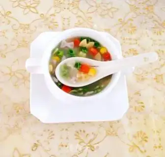 Make Chicken soup and butterflies step 12