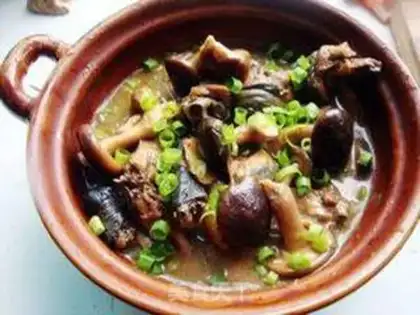 Make Chicken-legged mushrooms step 14