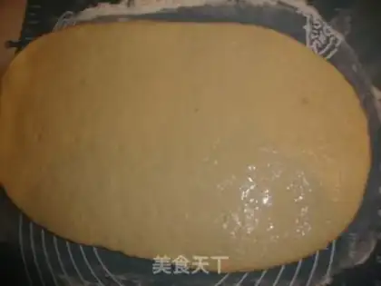 Make Black sesame roll step 1