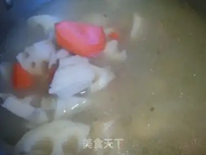 Make Liang Piggy Hand soup step 5