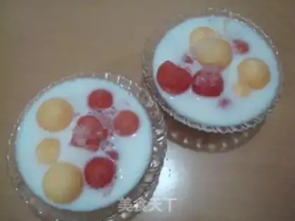 Make Double-ball coconut Simillo step 7