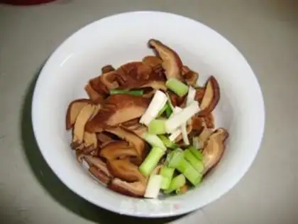 Make Poppy mushroom tofu step 2