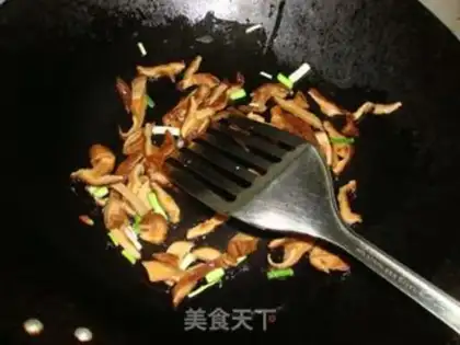 Make Poppy mushroom tofu step 3